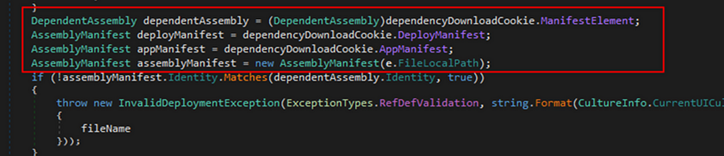 System.Deployment.dll Logic to Parse Manifests